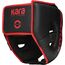 RDXHGR-F6MR-S-Head Guard F6 Matte Red-S