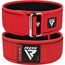 RDXWBS-RX1R-L-Weight Lifting Strap Belt Rx1 Red-L