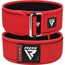 RDXWBS-RX1R-XL-Weight Lifting Strap Belt Rx1 Red-XL