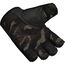 RDXWGA-T2HBR-M-Gym Training Gloves T2 Half Brown-M