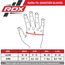 RDXGSR-F6MW-S/M+-Grappling Gloves Shooter F6 Matte White Plus-S/M