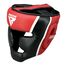 RDXHGR-T17RB-L+-RDX Head Guard Aura Plus T-17 Red/Black-L