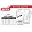 RDXBGR-F7R-10OZ-Boxing Glove Bgr-F7 Red-10OZ