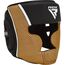 RDXHGR-T17BGL-L+-RDX Head Guard Aura Plus T-17 Black Golden-L