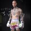 8W-8130003-4-8 WEAPONS Muay Thai Shorts - Yummy Pink