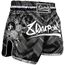 Muay Thai Shorts, 8 Ways Yant, Bekleidungsgrösse: S, Farbe: Schwarz