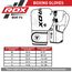 RDXBGR-F6MR-10OZ-Boxing Gloves F6 Matte Red-10OZ