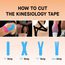 OK TAPE Kinesiology Tape Basic Pink 5cm x 5m, Farbe: Rosa, Länge: 5.0m, 8 image