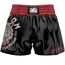 Short de Muay Thai Tiger Unit, Taille: XL, Couleur: Noir, 2 image
