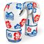 Gants de boxe Hawaii, Couleur: Blanc, OZ: 16oz