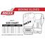 RDXBGR-F7R-12OZ-Boxing Glove Bgr-F7 Red-12OZ