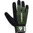 RDXWGA-W1FA-M-Gym Weight Lifting Gloves W1 Full Army Green