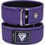 RDXWBS-RX1PR-S-Weight Lifting Strap Belt Rx1 Purple-S