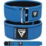 RDXWBS-RX1U-M-Weight Lifting Strap Belt Rx1 Blue-M