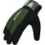 RDXWGA-W1FA-S-Gym Weight Lifting Gloves W1 Full Army Green