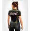 Venum ONE FC Impact Rashguard hort sleeves - for women - Black/Khaki, Colour: Khaki, Size: L, 2 image