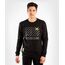 Venum Stripes Crewneck Sweatshirt, Colour: Schwarz, Size: M