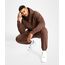Pantalon de jogging Vortex Coupe surdimensionnée, Taille: M, Couleur: Marron, 2 image