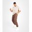 Pantalon de jogging Vortex Coupe surdimensionnée, Taille: M, Couleur: Marron, 7 image