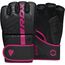 RDXGGR-F6MP-S-Grappling Gloves F6 Matte Pink-S