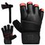 RDXWGL-L7R-MPLUS-Gym Glove Micro Red/Black Plus-M