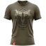 T-Shirt Sak Yant Tigers, Size: M, Colour: Khaki