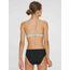 Bas de maillot de bain menstruel "Hydriades" taille haute Fille Smoon | Noir 14 - 16 ans, 3 image