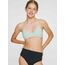 Bas de maillot de bain menstruel "Hydriades" taille haute Fille Smoon | Noir 14 - 16 ans, 2 image