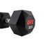 UFC Octagon Dumbbell-22.5kg, Colour: Schwarz, Additional Weight: 22.5 kg, 6 image