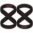 RDX Gym Lifting Cotton Straps, Size: L, Colour: Rot