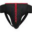 Groin Guard Rex F6 Matte Red-L, Size: L, Colour: Schwarz