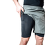 Shorts de MMA T16, Taille: L, Couleur: Gris, 3 image