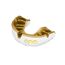 OPRO Gold: Competition Protection for Contact Sports, Size: One Size, Colour: Weiss