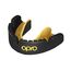 OPRO Braces Mouthguard: Optimal Protection for Braces Wearers, Colour: Schwarz