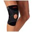 OproTec Knee Sleeve with Open Patella-Large, Bekleidungsgrösse: L, Farbe: Schwarz