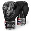 Boxing gloves Muay Thai - Limited Silver Edition, Colour: Schwarz, OZ: 10oz