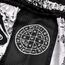 8 Weapons Muay Thai Shorts Carbon - Sak Yant Tigers, Size: XL, Colour: Weiss, 4 image