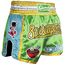 8 WEAPONS Muay Thai Shorts - Yummy green L, Size: L, Colour: Green