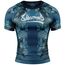 T-shirt de compression à manches courtes Hit 2.0, Taille: M, Couleur: Bleu