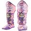 8 WEAPONS Kids Shin Guards - Jenny pink L/XL, Colour: Rosa, Size: L-XL