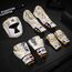Muay Thai MMA  sparring gloves, Size: S/M, Colour: Weiss, 4 image