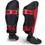 Protège-tibias APEX Striking, Taille: S/M, Couleur: Rouge, 2 image