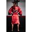 Cape de boxeur Ringside Combat Corner, Taille: XL, Couleur: Rouge, 7 image
