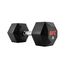 UFC Octagon Dumbbell-25kg, Colour: Schwarz, Additional Weight: 25 kg