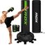 Kara Freestanding Punching Bag, Colour: Green, Length: 1.8m