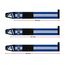 Gym Wrist Wrap W4, Size: M, Colour: Blue, 3 image
