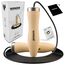 Skipping Rope Woodedn Brown-10.3Ft (15800), Size: One Size, Colour: Beige, Length: 3.10m