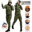 Clothing Sauna Suit H2, Size: S, Colour: Khaki, 4 image