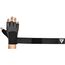Gym Weight Lifting Gloves W3 with EVA padding, Size: L, Colour: Grey, 2 image