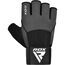 Gym Weight Lifting Gloves W3 with EVA padding, Size: L, Colour: Grey, 5 image